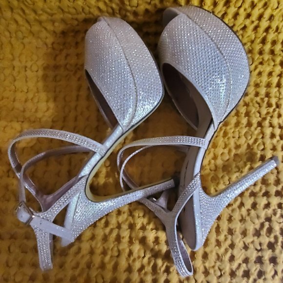 Champagne Platform Sandal - Picture 2 of 6